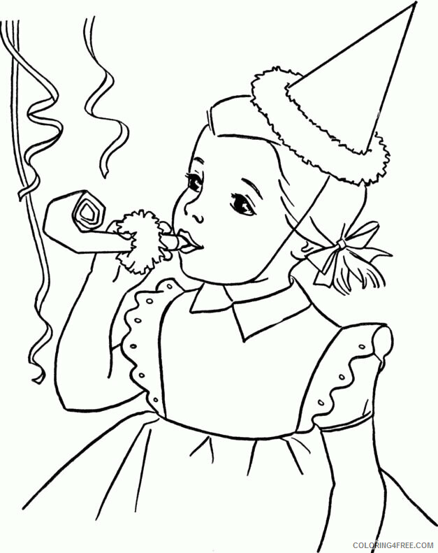 Anniversary Coloring Pages Printable Sheets Blow The Trumpet In Anniversary 2021 a 1526 Coloring4free