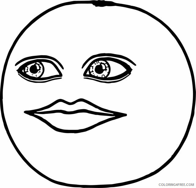 Annoying Orange Coloring Pages Printable Sheets annoying orange 3 jpg 2021 a 1532 Coloring4free