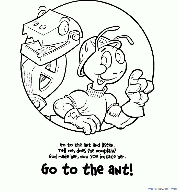 Ant Pictures for Kids Printable Sheets Ant For Kids 2021 a 1606 Coloring4free