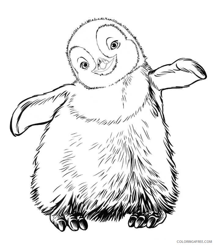 Antarctic Animals Coloring Pages Printable Sheets Happy Feet jpg 2021 a 1632 Coloring4free