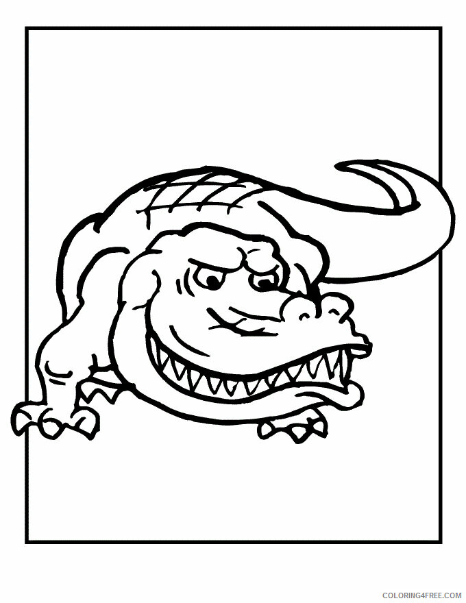 Anti Coloring Book Pages Printable Sheets Alligator and Book 2021 a 1662 Coloring4free