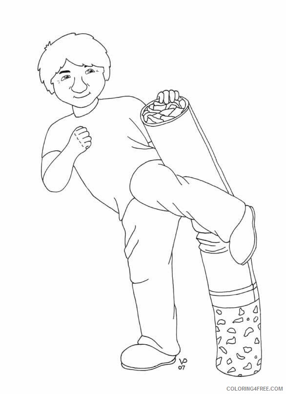 Anti Drug Coloring Pages Printable Sheets Boy kicking a cigarette jpg 2021 a 1682 Coloring4free