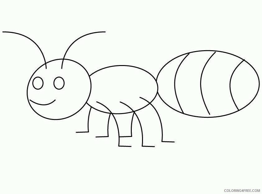Ants Coloring Page Printable Sheets Ant Part 3 jpg 2021 a 1694 Coloring4free