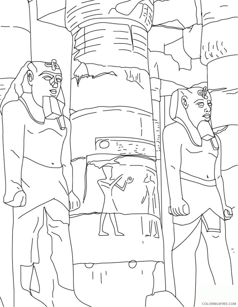 Anubis Coloring Pages Printable Sheets Printable 2021 a 1712 Coloring4free