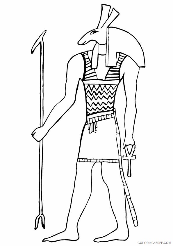 Anubis Coloring Pages Printable Sheets Top 10 Ancient Egypt Coloring 2021 a 1718 Coloring4free