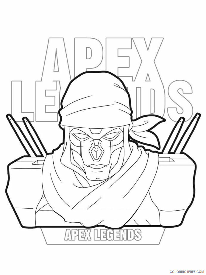 Apex Legends Coloring Pages Printable Sheets apex legends free jpg 2021 a 1753 Coloring4free