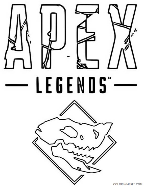 Apex Legends Coloring Pages Printable Sheets page Apex Legends Apex 2021 a 1754 Coloring4free