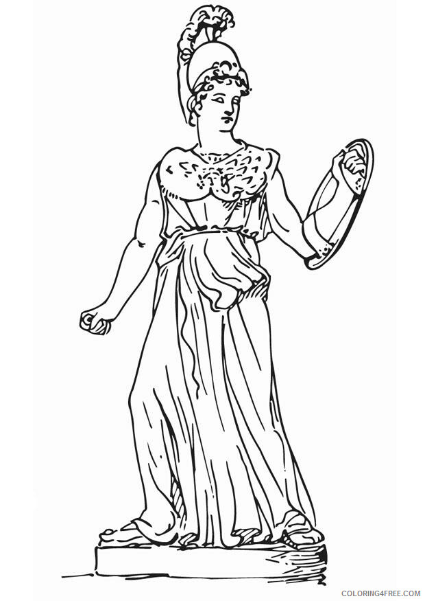 Aphrodite Coloring Pages Printable Sheets page Athena img 18621 2021 a 1764 Coloring4free