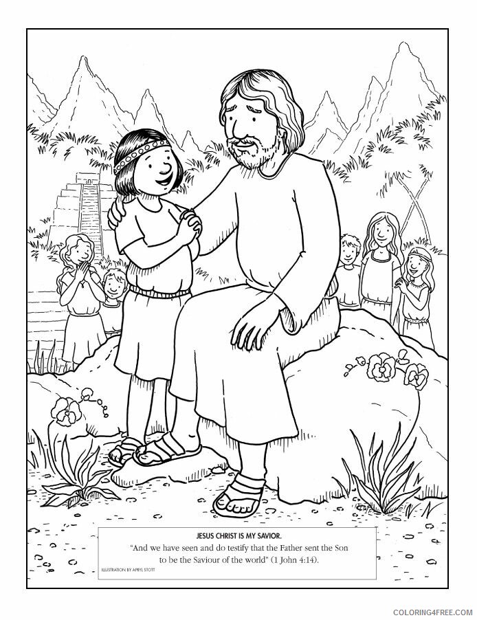 Apostle Paul Coloring Pages Printable Sheets LDS Jesus Coloring 2021 a 1779 Coloring4free