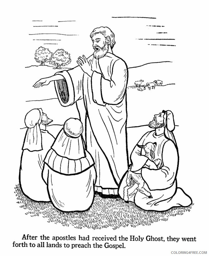 Apostle Paul Coloring Pages Printable Sheets Search Results Apostle Paul 2021 a 1799 Coloring4free