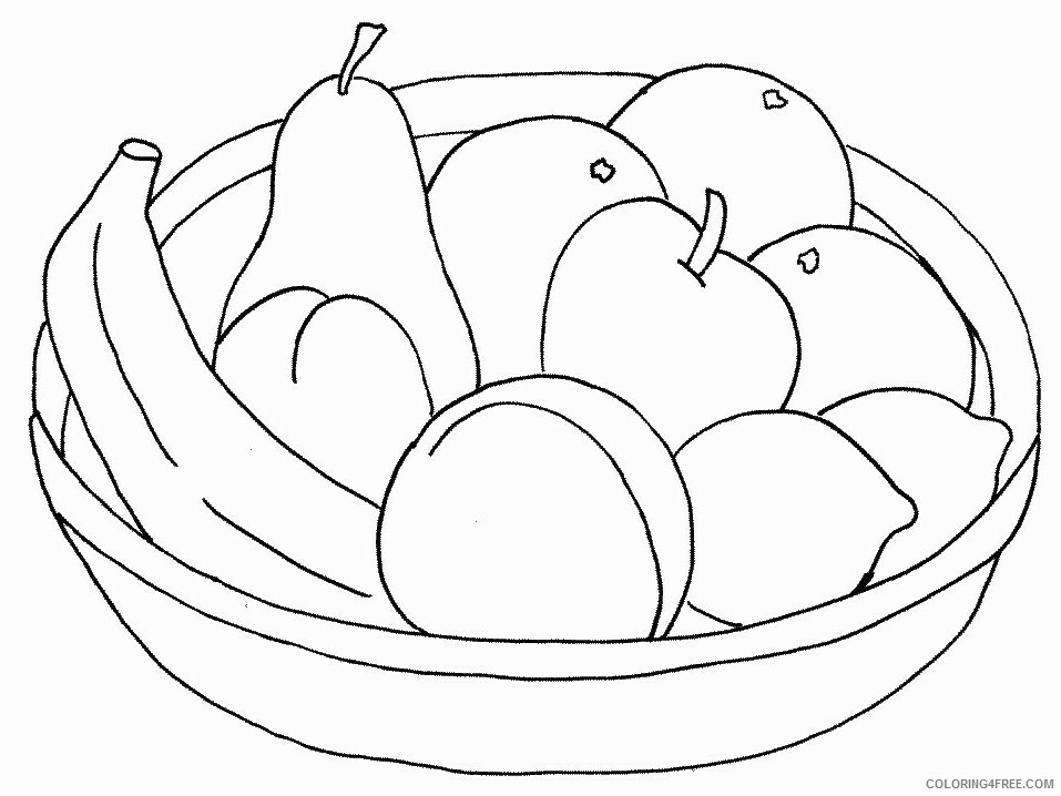 Apple A Fruit or Vegetable Printable Sheets Fruit 2 jpg 2021 a 1810 Coloring4free