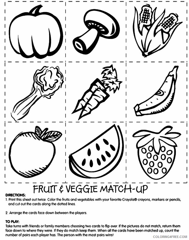 Apple A Fruit or Vegetable Printable Sheets The Educators Spin On It 2021 a 1816 Coloring4free