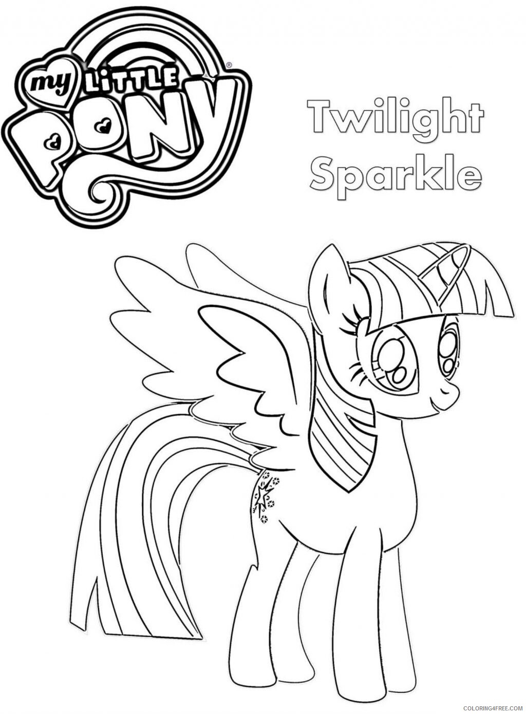 Apple Bloom Coloring Pages Printable Sheets My Little Pony 2021 a 1829 Coloring4free