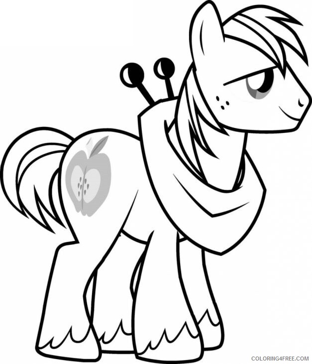Apple Bloom Coloring Pages Printable Sheets ideas Tremendous My 2021 a 1826 Coloring4free