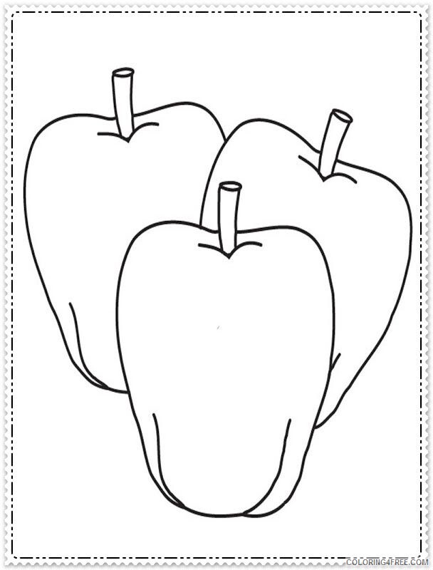 Apple Outline Coloring Page Printable Sheets Preschool apple Coloring 2021 a 2000 Coloring4free