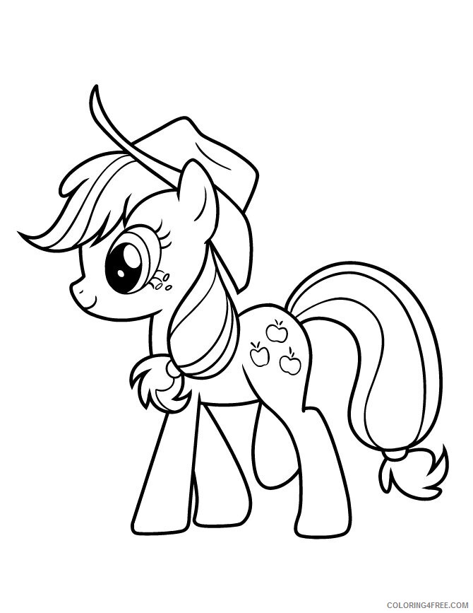 Applejack Coloring Pages Printable Sheets APPLEJACK Colouring jpg 2021 a 2068 Coloring4free