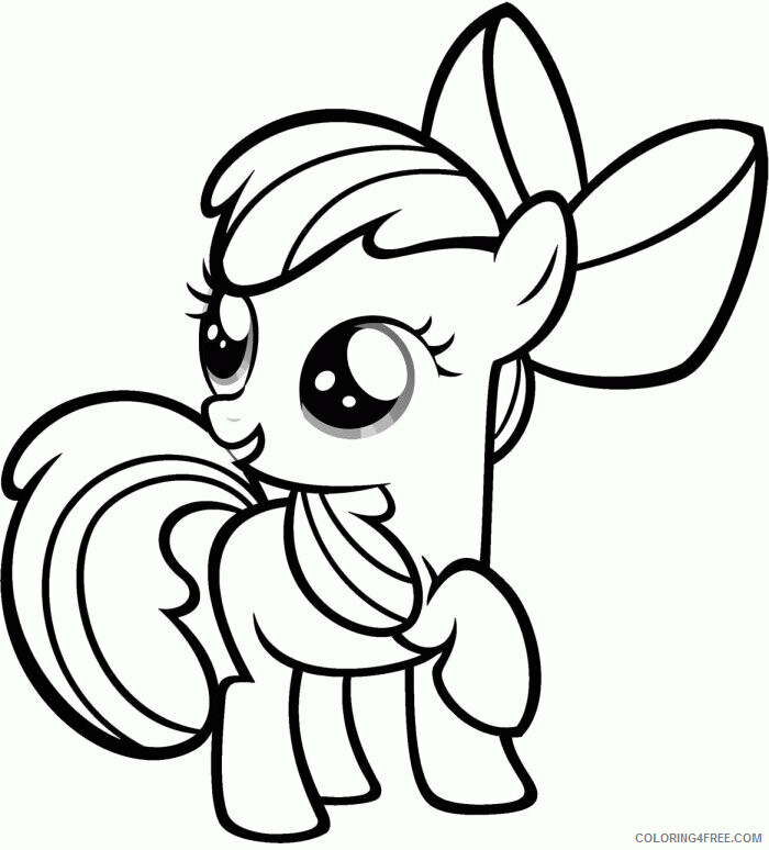 Applejack Coloring Pages Printable Sheets Applejack Cute Little Pony Coloring 2021 a 2069 Coloring4free