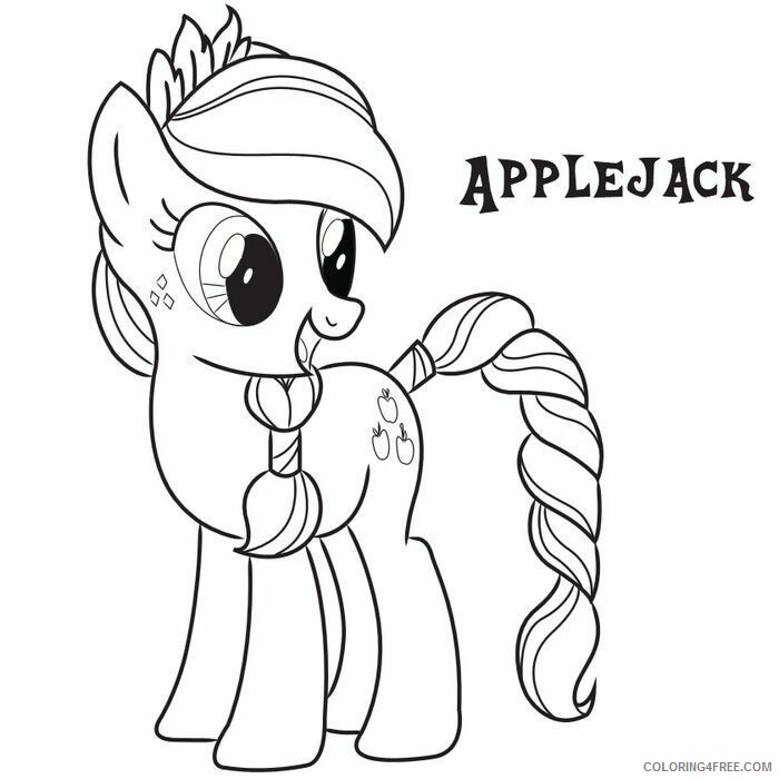 Applejack My Little Pony Coloring Page Printable Sheets Free Printable jpg 2021 a 2102 Coloring4free