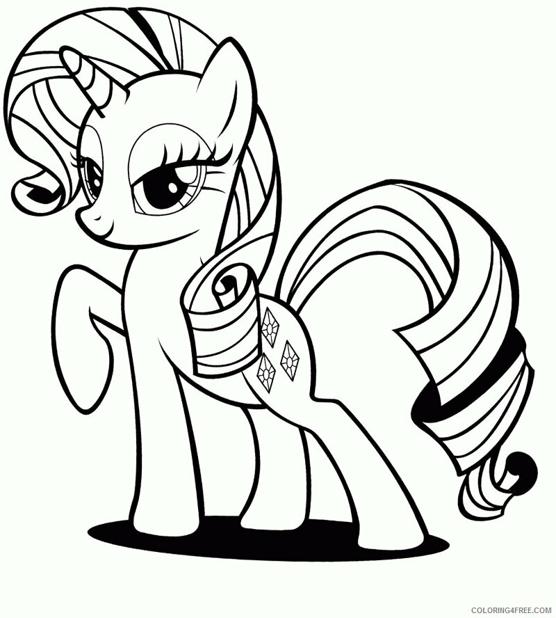 Applejack My Little Pony Coloring Page Printable Sheets My Little Pony Twilight Sparkle 2021 a Coloring4free