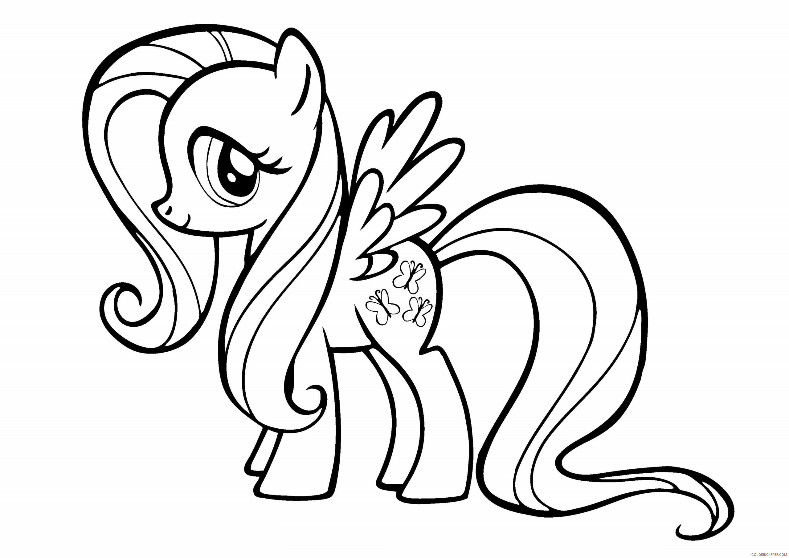 Applejack My Little Pony Coloring Page Printable Sheets Pony Sheet Pages 2021 a 2116 Coloring4free