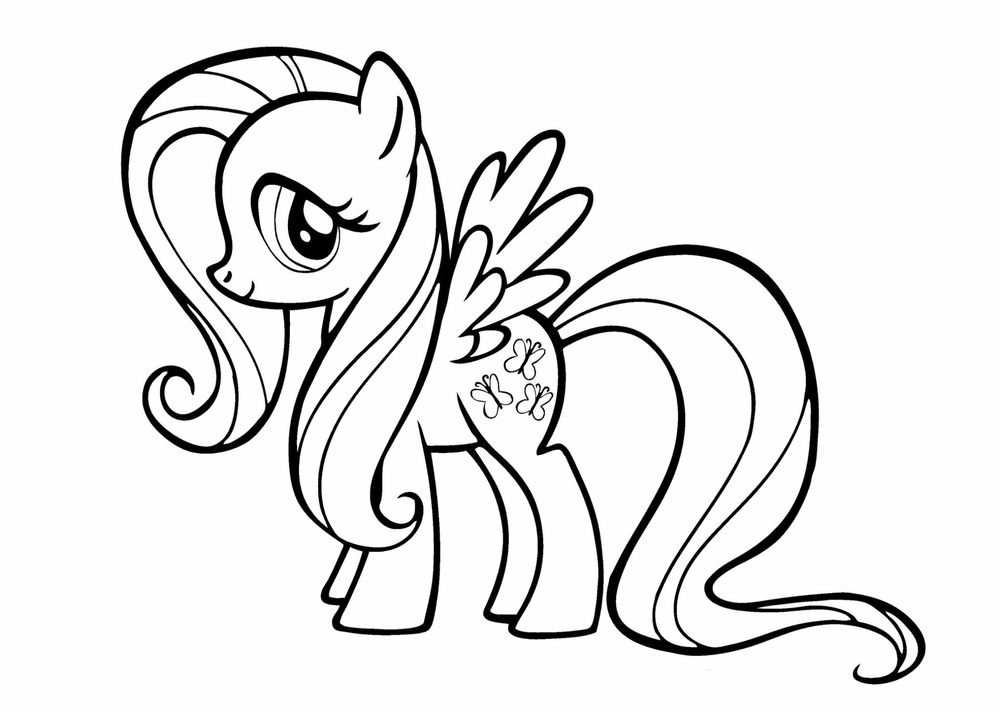 Applejack My Little Pony Coloring Pages - Coloring4Free.com