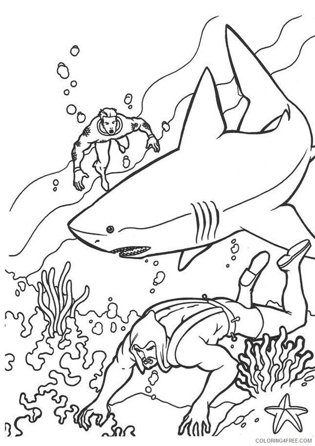 Aquaman Cartoon Printable Sheets all the aquaman Colouring Pages 2021 a 2209 Coloring4free