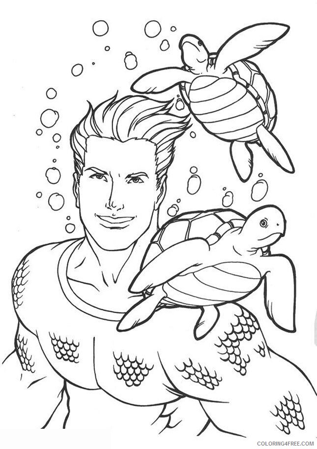 Aquaman Coloring Page Printable Sheets Aquaman to download 2021 a 2227 Coloring4free