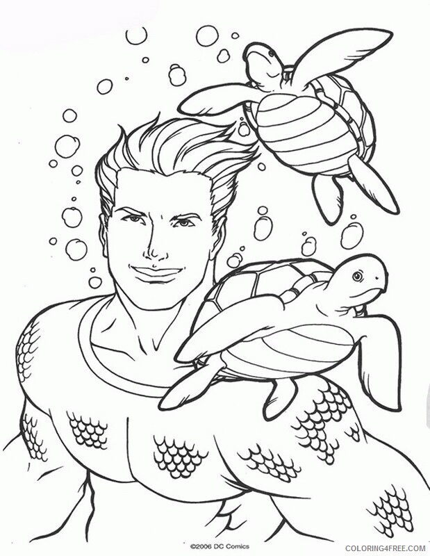 Aquaman Coloring Page Printable Sheets Craftsmanship How To Draw Aquaman 2021 a 2239 Coloring4free