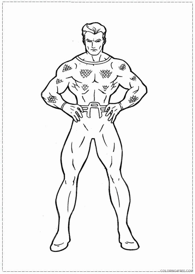 Aquaman Coloring Page Printable Sheets Craftsmanship How To Draw Aquaman 2021 a 2240 Coloring4free