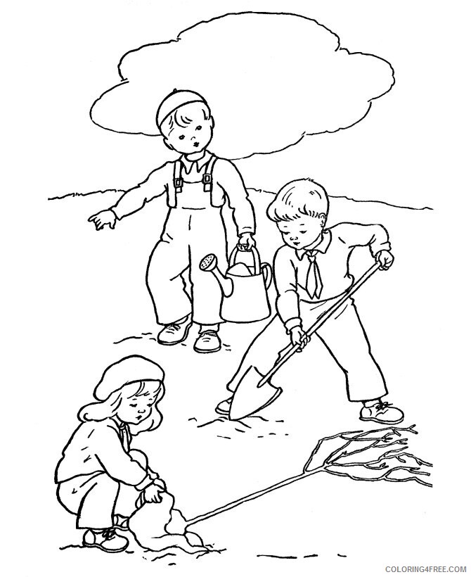 Arbor Day Coloring Pages Printable Sheets Arbor Day activity page 2021 a 2278 Coloring4free