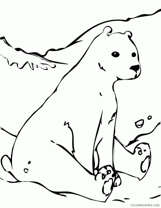 Arctic Animals Coloring Pages Printable Sheets Arctic Animals 66865 2021 a 2323 Coloring4free