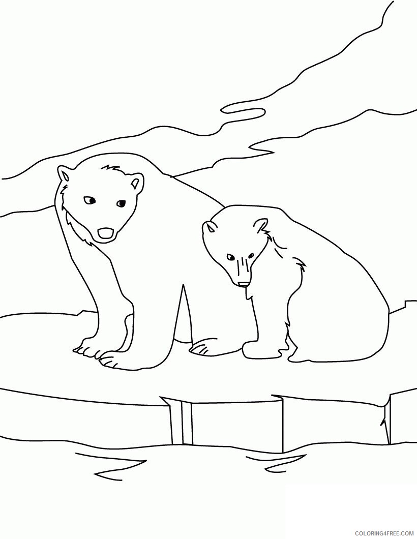Arctic Coloring Page Printable Sheets ARCTIC ANIMALS Polar 2021 a 2334 Coloring4free