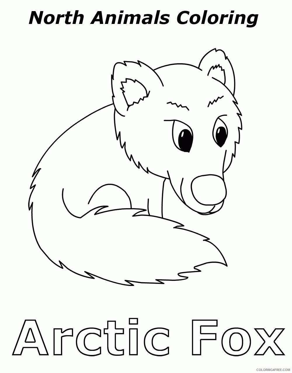 Arctic Coloring Page Printable Sheets Best Photos of Arctic Animals 2021 a 2344 Coloring4free