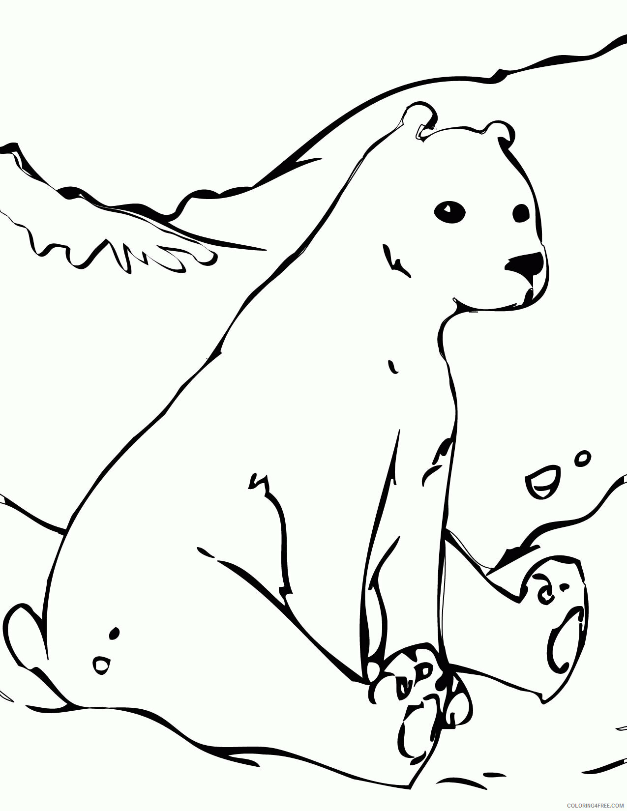 Arctic Coloring Pages Printable Sheets Arctic Animals Handipoints 2021 a 2354 Coloring4free