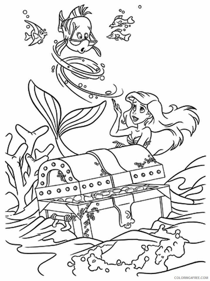 Arial Coloring Pages Printable Sheets Ariel Book 2021 a 2384 Coloring4free