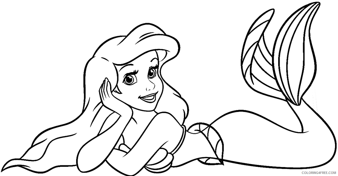 Arial Coloring Pages Printable Sheets Printable 3561 Ariel 2021 a 2394 Coloring4free