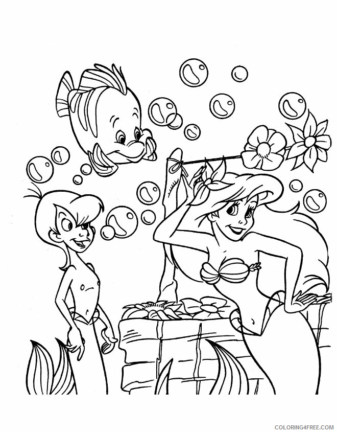 Ariel Coloring Pages Free Printable Sheets Ariel 9 Free Coloring 2021 a 2547 Coloring4free