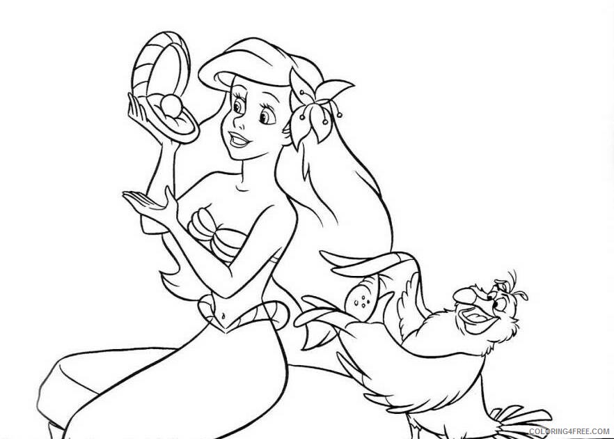 Ariel Coloring Pages Printable Sheets Ariel 83 258655 2021 a 2534 Coloring4free