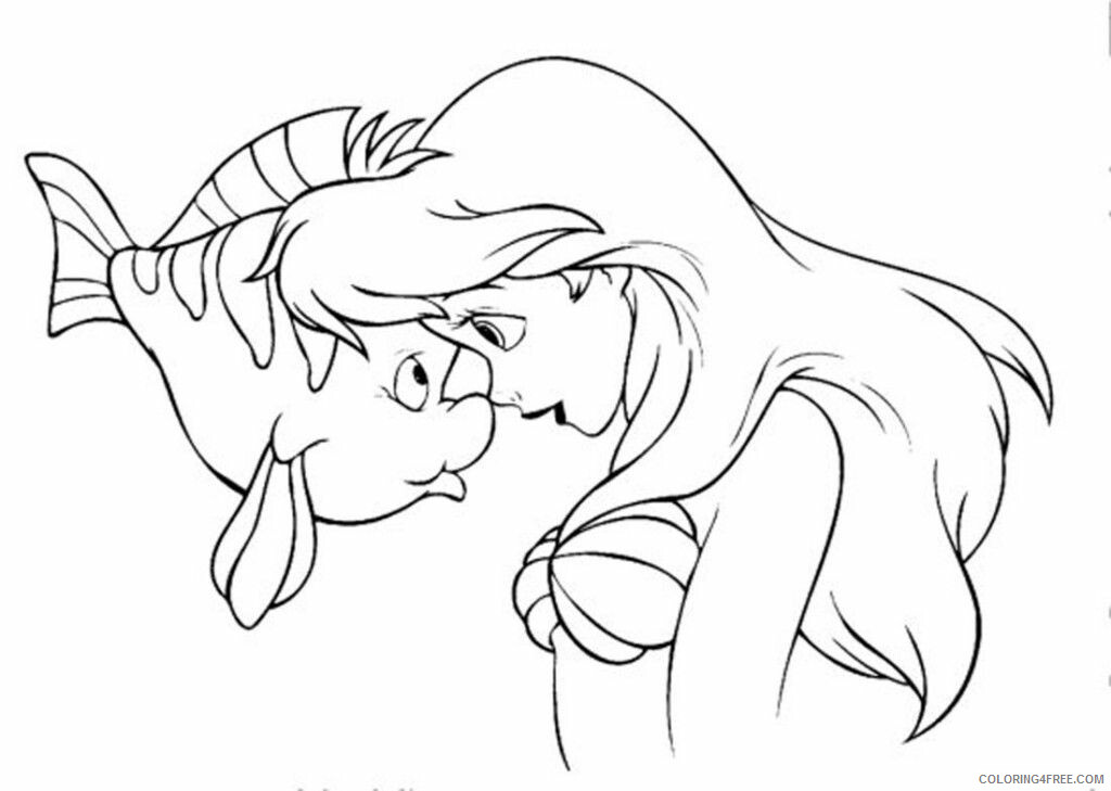 Ariel Coloring Pages Printable Sheets Ariel Page Free Coloring 2021 a 2532 Coloring4free