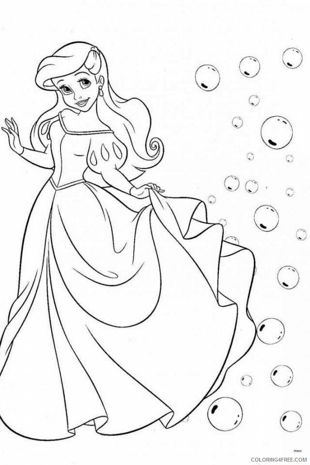 Ariel Coloring Pages for Kids Printable Sheets Ariel Printable 640×960 2021 a 2539 Coloring4free