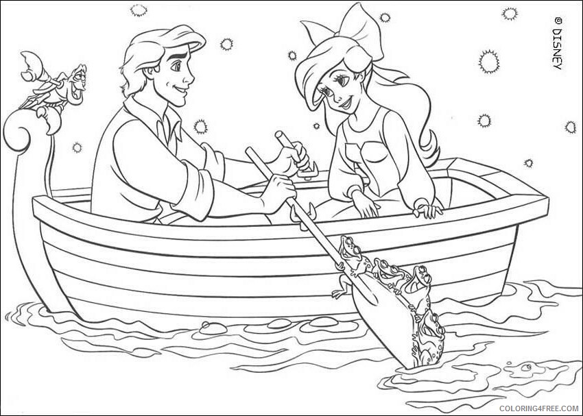 Ariel Coloring Pictures Printable Sheets Disney Ariel Princess Pages 2021 a 2575 Coloring4free