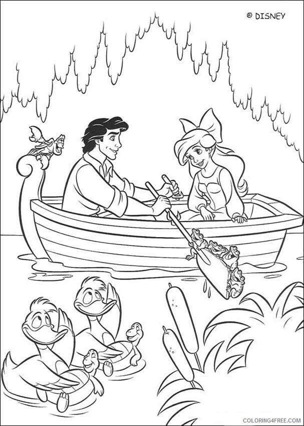 Ariel Coloring Pictures Printable Sheets Little Mermaid and Ariel Coloring 2021 a 2580 Coloring4free