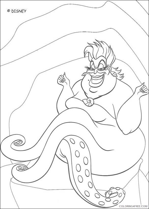 Ariel and Eric Coloring Pages Printable Sheets The Little Mermaid pages 2021 a 2436 Coloring4free