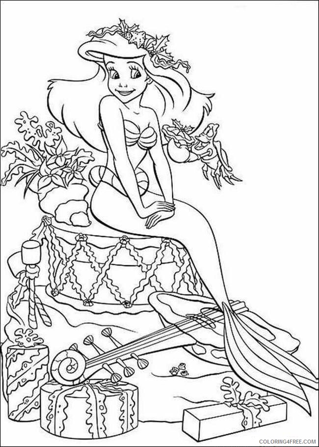 Ariel the Mermaid Coloring Pages Printable Sheets Mermaid Coloring 2021 a 2640 Coloring4free