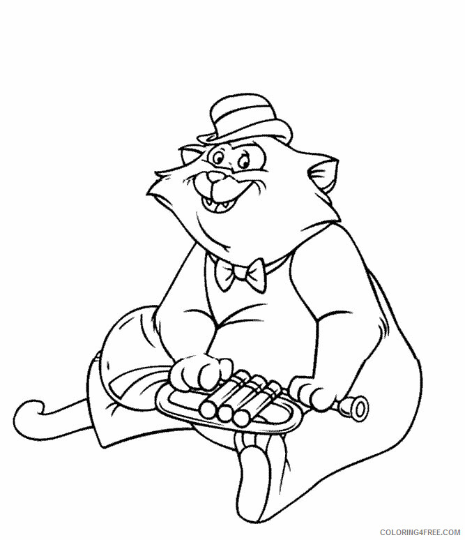 Aristocat Coloring Pages Printable Sheets Aristocats jpg 2021 a 2650 Coloring4free