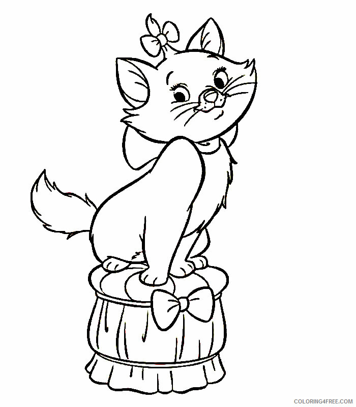 Aristocat Coloring Pages Printable Sheets Aristocats jpg 2021 a 2652 Coloring4free