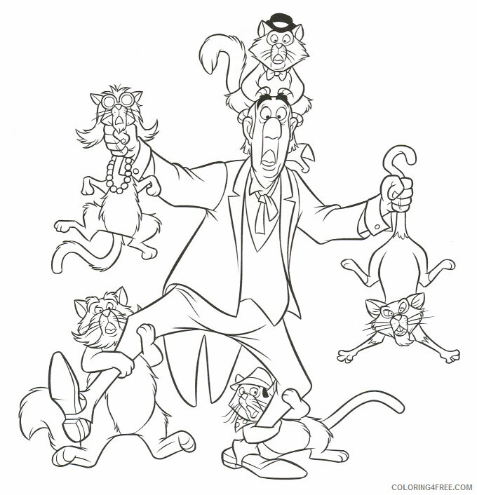Aristocats Images Printable Sheets The Aristocats jpg 2021 a 2683 Coloring4free