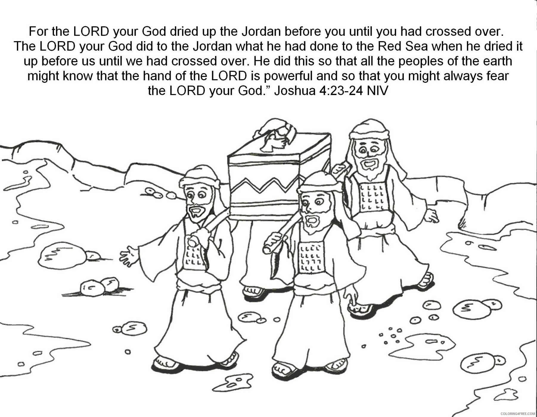 Ark of the Covenant Coloring Page Printable Sheets Ark Of The Covenant 2021 a 2705 Coloring4free