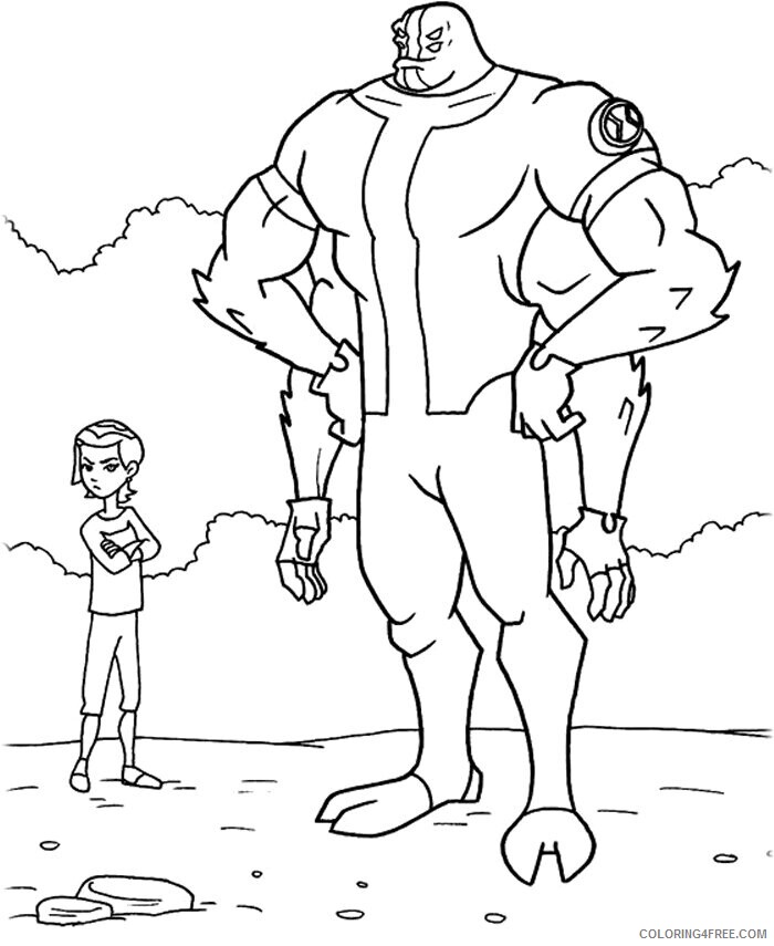Arm Coloring Pages Printable Sheets Ben 10 Gwen Tennyson and 2021 a 2712 Coloring4free