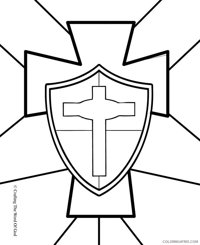 Armor of God Activities for Kids Printable Sheets shield of faith Crafting 2021 a 2789 Coloring4free